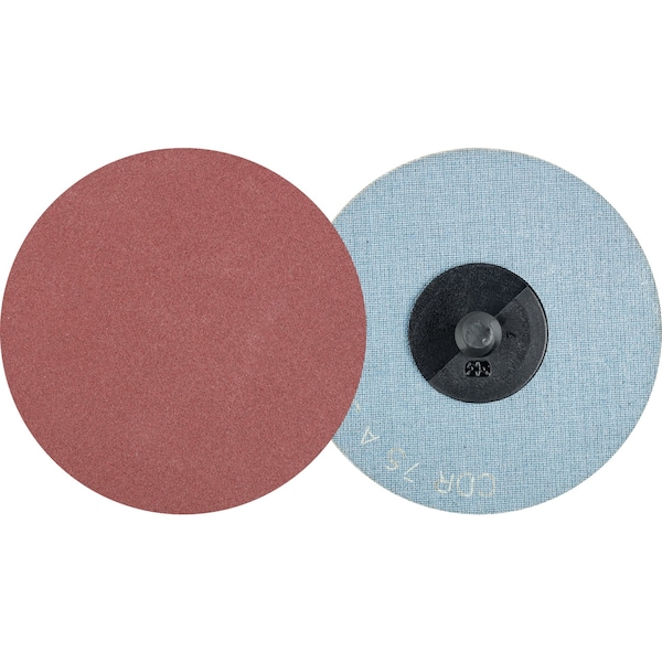 Disco abrasivo COMBIDISC® de 3" Pferd - Tipo CDR - Óxido de aluminio - 320 grano - 42524