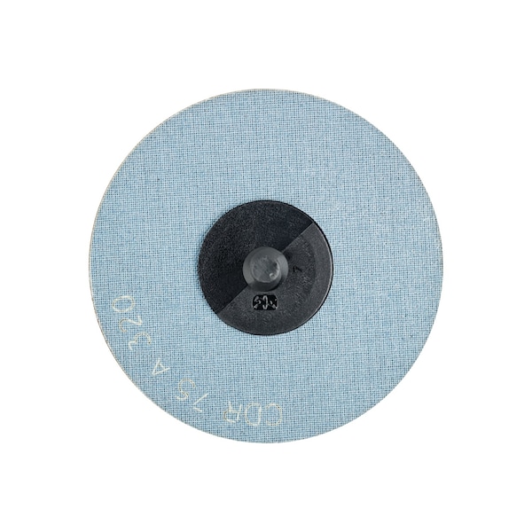 Disco abrasivo COMBIDISC® de 3" Pferd - Tipo CDR - Óxido de aluminio - 320 grano - 42524