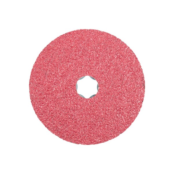 Disco de fibra Pferd COMBICLICK®, 4-1/2" de diámetro - Óxido cerámico CO, grano 24 - 40697