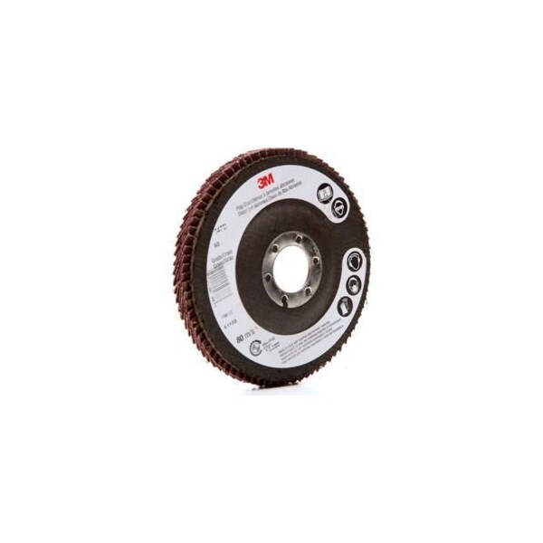 Disco de láminas 3M™ 947D 4-1/2" x 7/8" T27 Cerámico 60 Grit - 7000118483