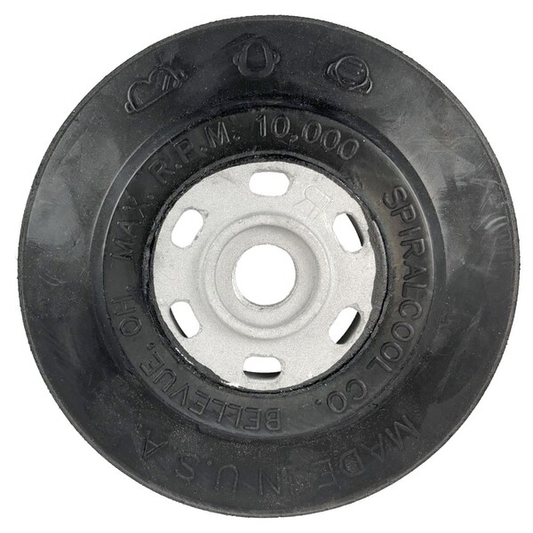 Respaldador de 5" para Disco de Fibra de Resina con Tuerca 5/8"-11 UNC - 59600