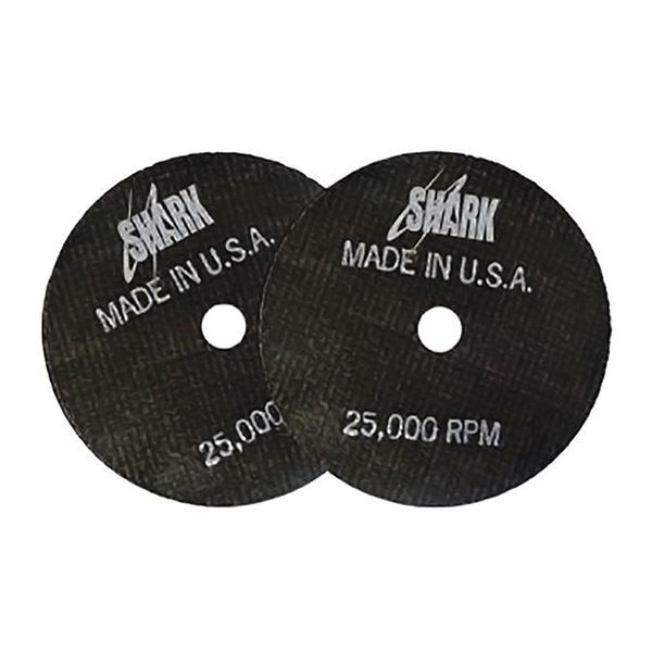 Ruedas de corte Shark Industries, 3 x 1/32 x 1/4", paquete de 10 - SRK30-10