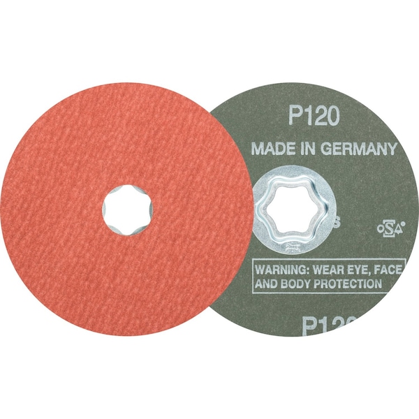 Disco de fibra Pferd Combiclick, 4-1/2", A-Cool, 120 - 40305
