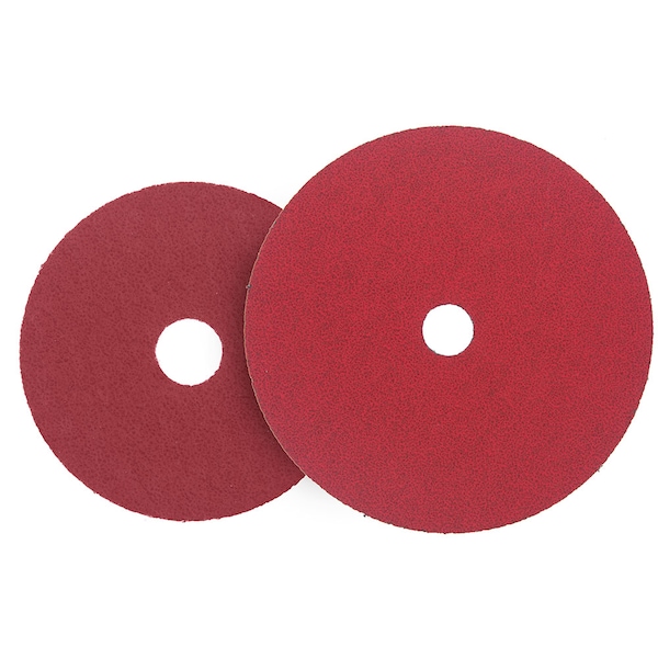 Disco de fibra de resina Weldcote 4-1/2 X 7/8 60G C-Prime Plus Disc - Triangular - 10816