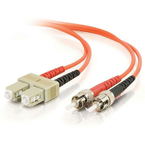 Legrand Fiber Optic Cables, 1M SC-ST 62.5/125 OM1 DPX MM T - 11151