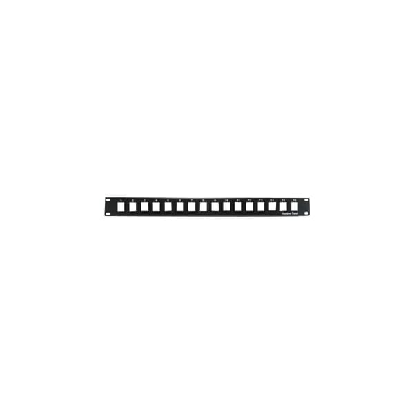 Bestlink Netware Blank Panel(19") for Keystone Jack- 16-Port- 1U - 102221