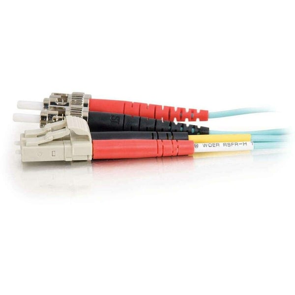 Legrand Fiber Optic Cables, 5M LC-ST 10G OM3 DPX MM TAA FI - 11013