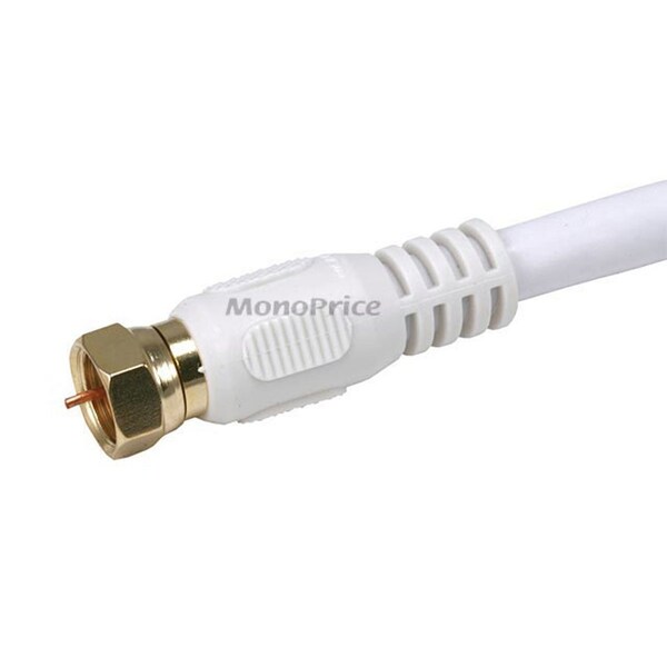 Monoprice Rg6 Cl2 Coaxial Cable w/ F Type 25Ft - 4060