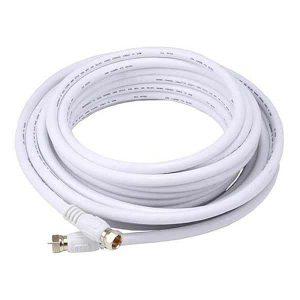 Monoprice Rg6 Cl2 Coaxial Cable w/ F Type 25Ft - 4060