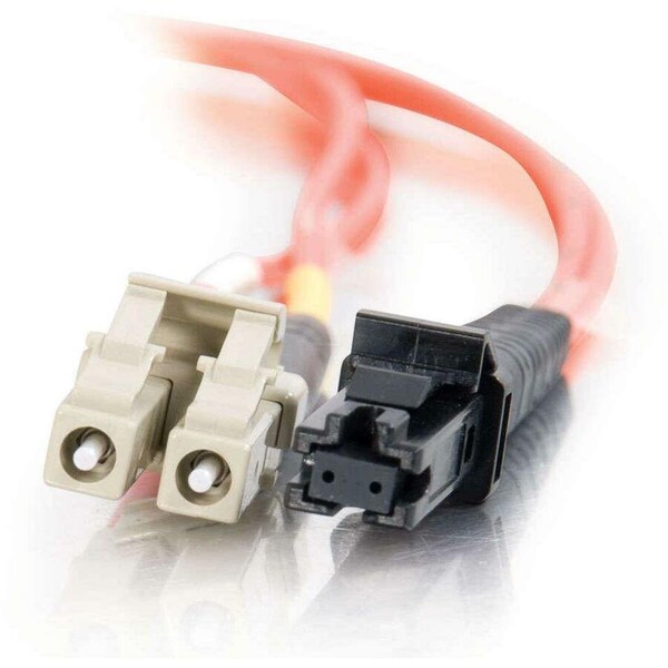 Legrand Fiber Optic Cables, 2M LC-MTRJ 62.5/125 OM1 DPX MM - 33182