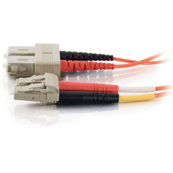 Legrand Fiber Optic Cables, 3M LC-SC 50/125 OM2 DPX MM TAA - 11044