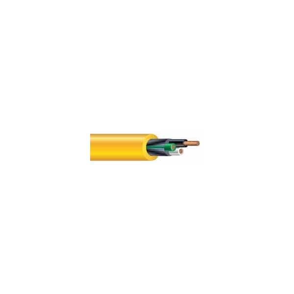 Southwire Portable Cord, STOW, 10 AWG, 4 C, Yellow, PVC, Stranded, 600V, 1000 ft - 20049