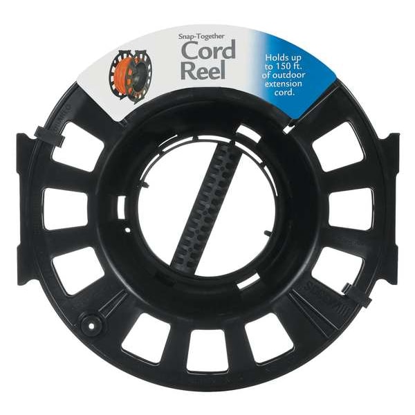 Southwire Cord Storage Reel, Hand Operated, No Configuration, 16 AWG, Black Reel Color, No Cord Length - 82870