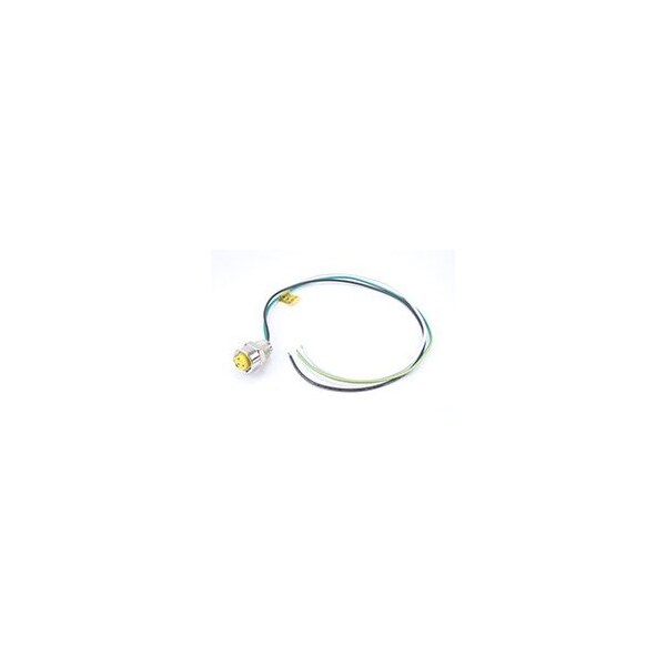 Woodhead Outlet Strip, In-Line Industrial GFCI, Tri-Tap, 5-15R, 5-15P, 6 ft. - 1301530041