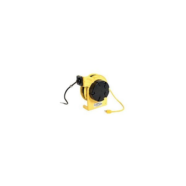 Molex Cord Reel, NEMA L5-15, 12 AWG, Yellow Reel Color, 2 ft Length - 1300910210