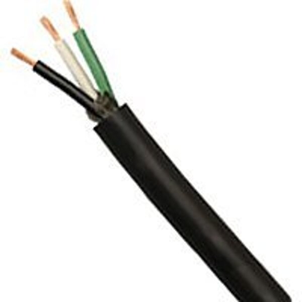 Southwire CCI 233860408 SJEW Electrical Cord, 16 AWG, Black TPE Sheath - 233860408