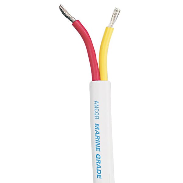 Ancor Primary Wire, Marine, 16 AWG, Copper, Red/Yellow, Vinyl Jacket, Stranded - 124725