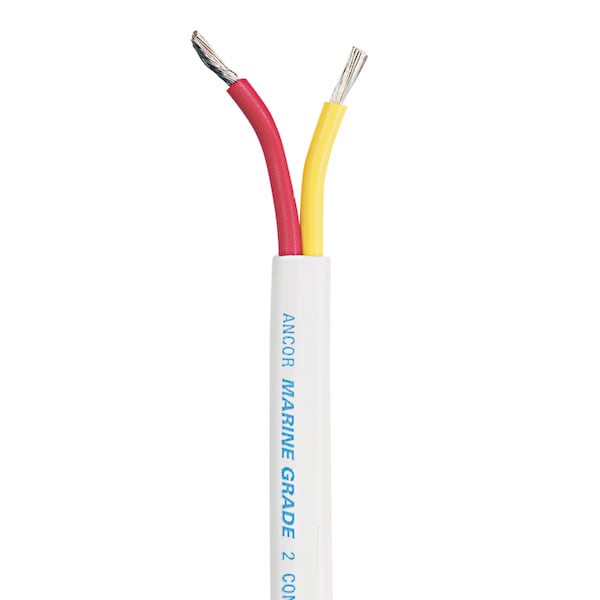 Ancor Primary Wire, Marine, 16 AWG, Copper, Red/Yellow, Vinyl Jacket, Stranded - 124710