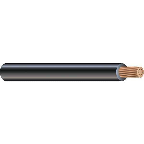 Southwire Primary Wire, GPT, 16 AWG, 1C C, Black, PVC, Stranded, 60V, 100 ft. - 55666623