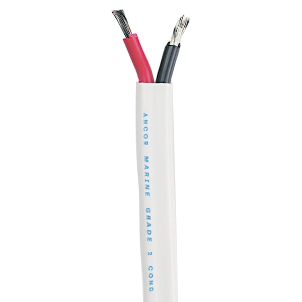 Ancor Primary Wire, Marine, 16 AWG, Copper, Black/Red, Vinyl Jacket, Stranded - 121799