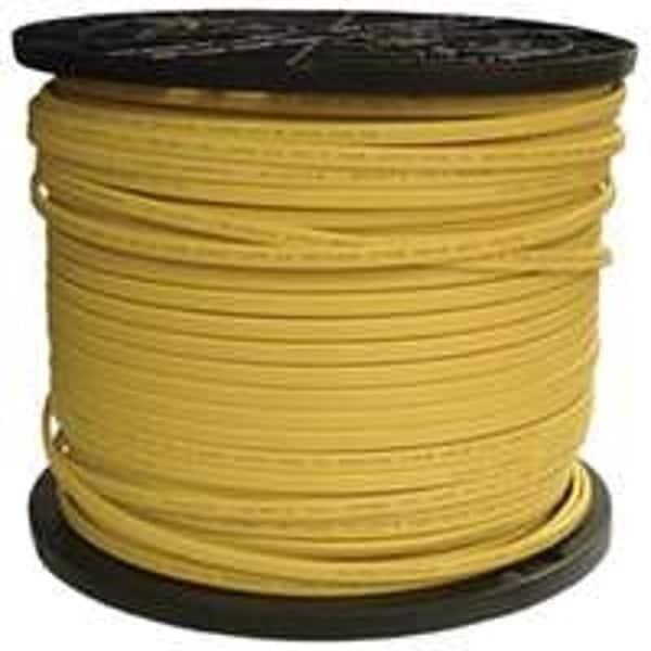 Southwire NM-B Non-Metallic Building Cable, Copper, 12 AWG, Yellow, 400 ft - 28828272