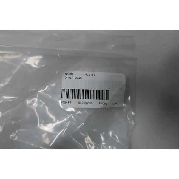 Dwyer PHOTOHELIC 0-25IN-H2O 120V-AC PRESSURE SWITCH - 3025