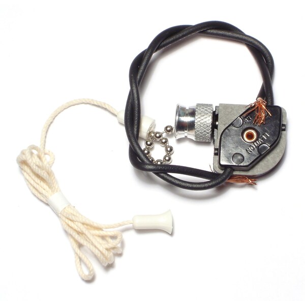 Midwest Fastener Single Pole Pull Chain Switches 2PK - 65341