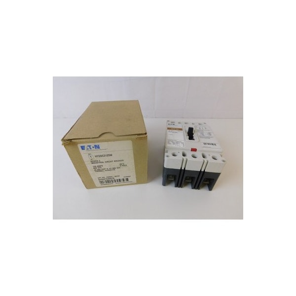Eaton Molded Case Breakers MCCBs HFD 3P 125A 600V 50/60Hz 3Ph F Frame - HFDDC3125W