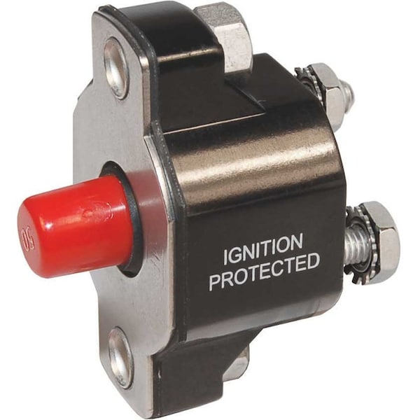 Blue Sea Systems Circuit Breaker, 50A, 120V AC, 5kA at 32V DC - 2142