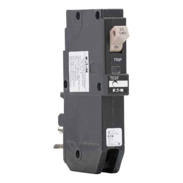 Eaton Circuit Breaker, CH Series, 20A, 1 Pole, 10kA - CHFGFT120PN