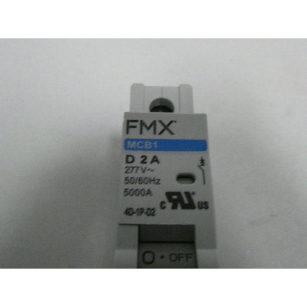 Fmx 1P 2A AMP 277V-AC MINIATURE CIRCUIT BREAKER - MCB1 4D-1P-D2