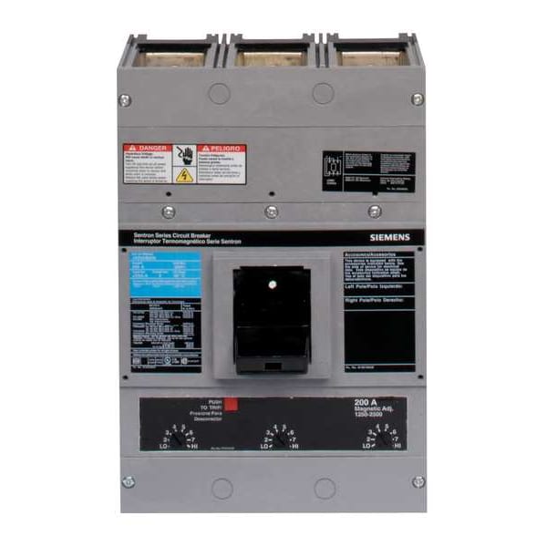 Siemens Molded Case Circuit Breaker, JXD2-A Series, 400A, 3 Pole, 240V AC, 65kA at 240V AC - JXD23B400