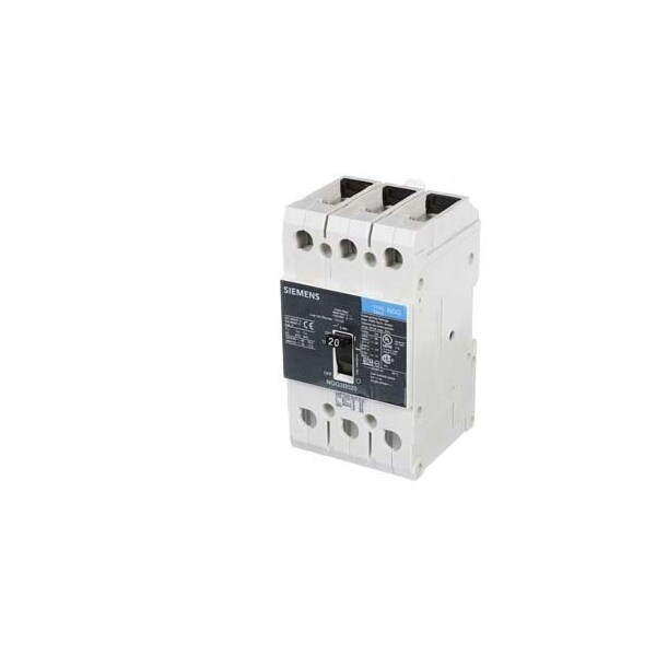 Siemens BREAKER NGG 3P 20A 480V 25KA LUGS - NGG3B020L