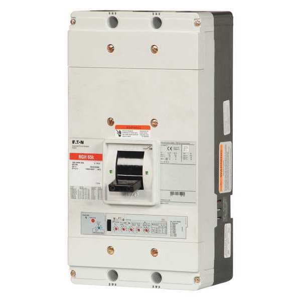 Eaton Molded Case Circuit Breaker, NG Series, 1,200A, 3 Pole, 600V AC, 65kA at 480V AC - NGH312033E