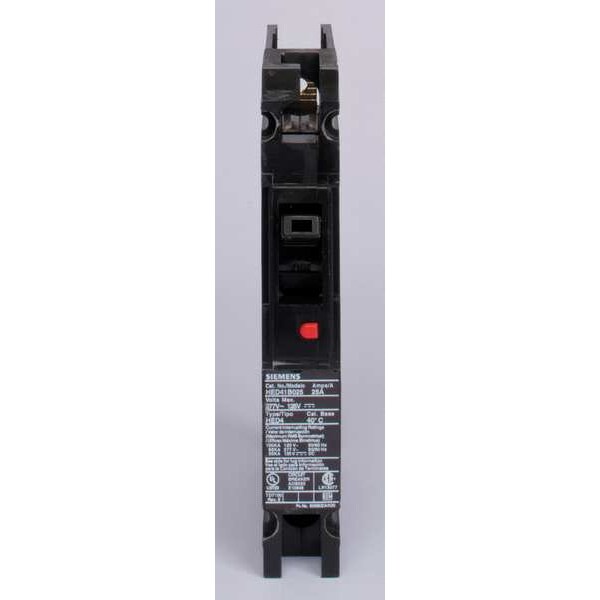 Siemens Molded Case Circuit Breaker, HED4 Series, 45A, 1 Pole, 277V AC, 25kA at 277V AC - HED41B045