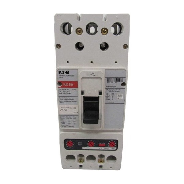 Eaton Molded Case Breakers MCCBs HJD 3P 125A 600V 50/60Hz 3Ph J Frame - HJD3125W