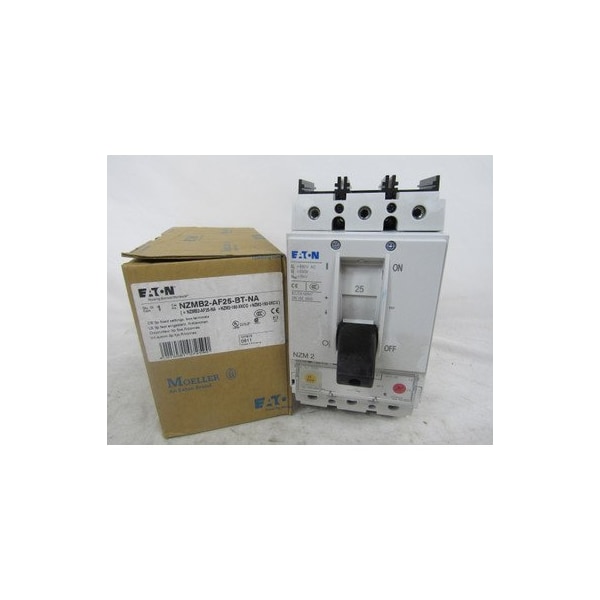 Eaton Molded Case Breakers MCCBs NZMN2 3P 25A 440V 50/60Hz 3Ph - NZMB2-AF25-BT-NA