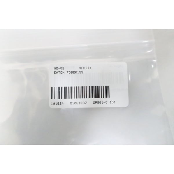 Eaton 2P 15A AMP 600V-AC 250V-DC MOLDED CASE CIRCUIT BREAKER - FDB2015S