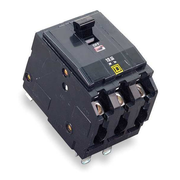 Square D Miniature Circuit Breaker, QO Series, 30A, 3 Pole, 120/240V AC, 10kA at 120/240V AC - QO3301021