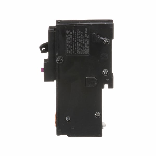 Square D Miniature Circuit Breaker, HOM Series, 15A, 1 Pole, 120V AC, 10kA - HOM115DFC