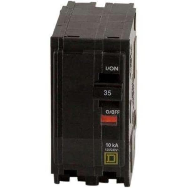 Schneider Electric Qo Mini 2P Breaker, 120 -240V - 35A - QO235CP