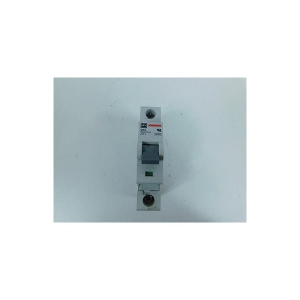 Eaton Miniature Circuit Breakers MCBs WMS1D 1P 10A 480V 50/60Hz 1Ph - WMS1D10