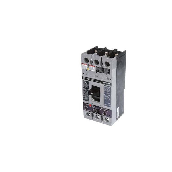 Siemens MCCB 40C 3P 80A FX-TRIP N/LUG HIIC - HFXD63B080