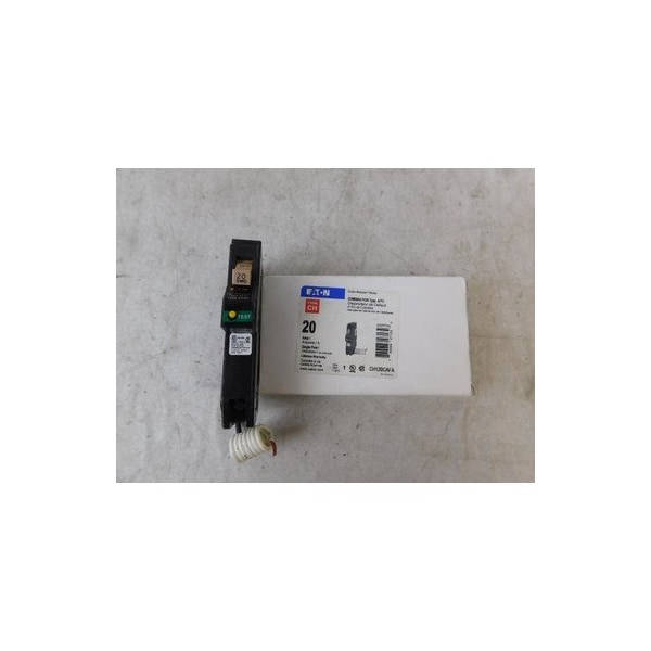 Eaton Miniature Circuit Breakers MCBs CH 1P 20A 240V 50/60Hz 1Ph - CH120CAFA