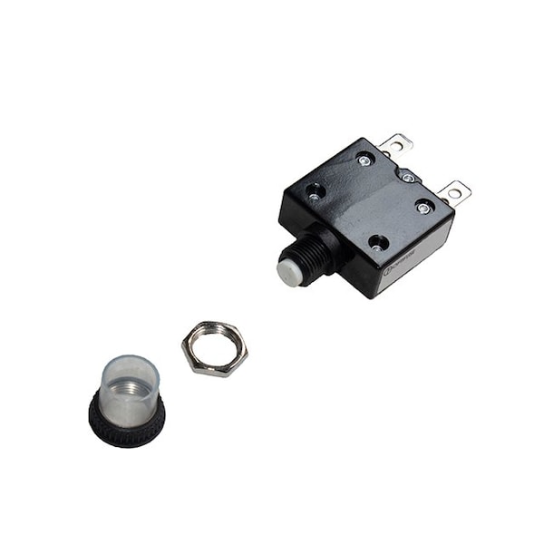 Optifuse Thermal - Push to Reset, 50VDC 250VAC 25A - CBW58-QS-25A-WHF