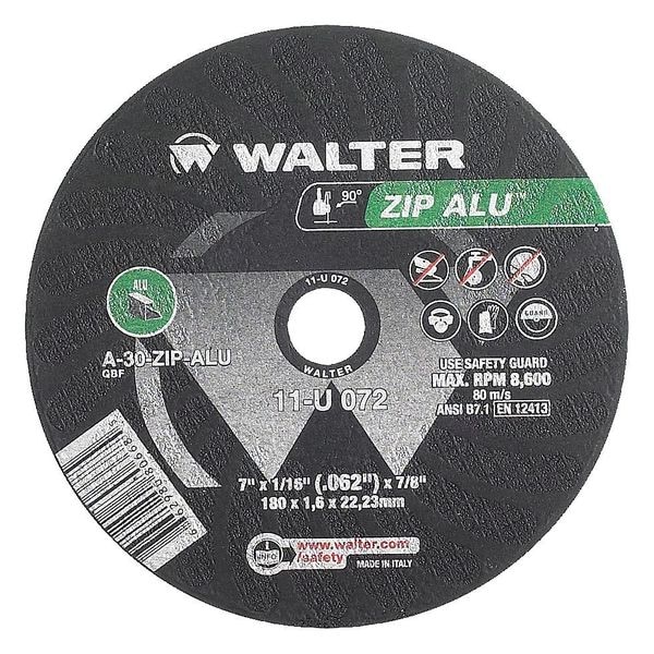 Rueda de corte de Walter Surface Technologies, Alu, T1, 6x3/64x7/8 - 11U062