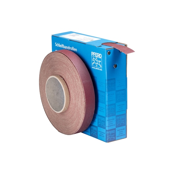 Rollo de Tienda de 1" Pferd - Resistente de Resina/Resina - Rollo de 50 yardas - Óxido de Aluminio - 180 Granos - 47121