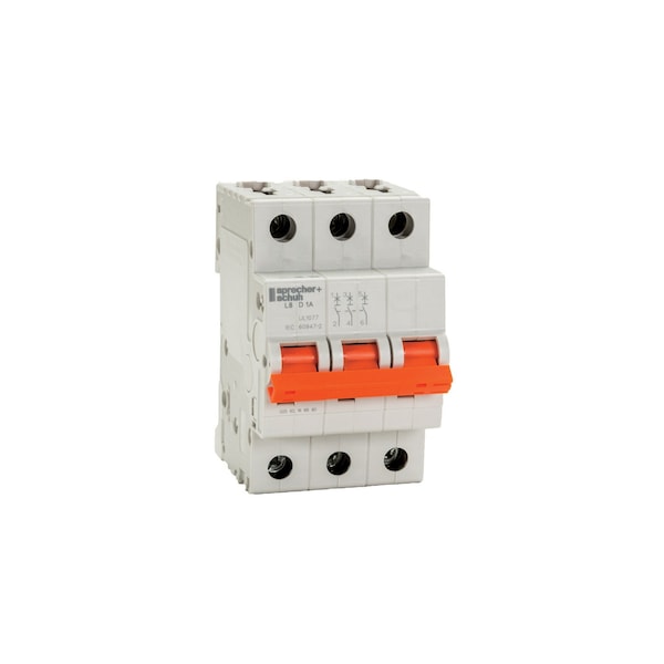 Sprecher & Schuh CB 20A CURVE-C 3-POLE UL1077 - L8-20/3/C