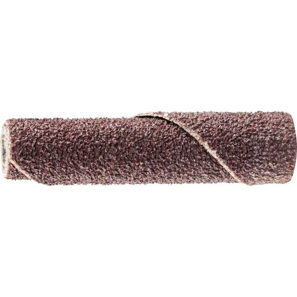 Rollo de cartucho Pferd 3/8 "x 1-1/2", 1/8" AH - Tipo sin cono, Grano de óxido de aluminio 80 - 41535