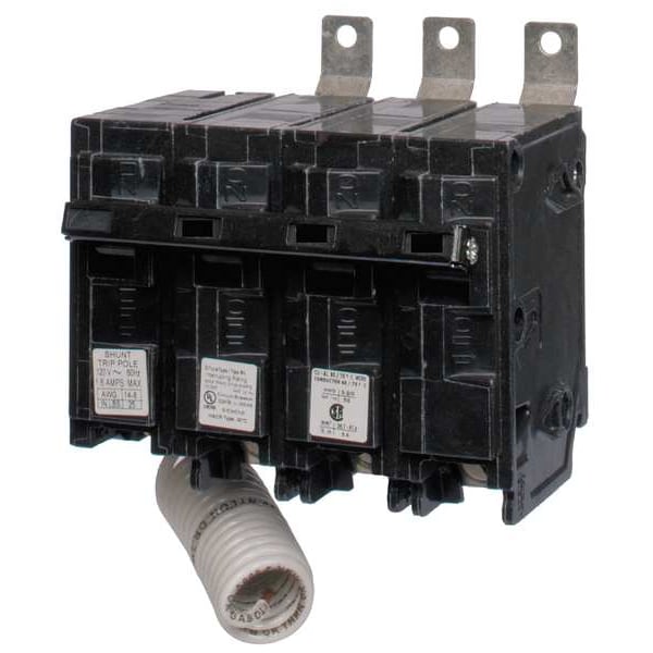 Siemens Miniature Circuit Breaker, BL Series, 90A, 3 Pole, 120/240V AC, 65kA at 240V AC - B390HH00S01